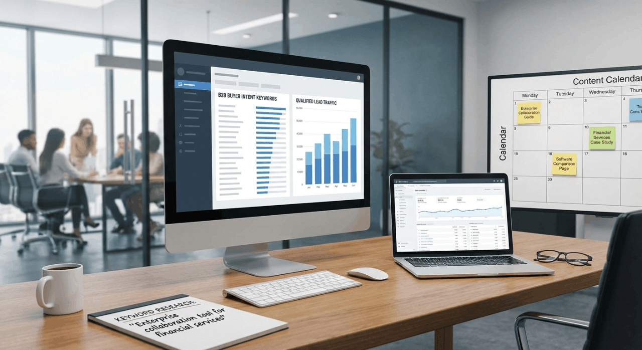 B2B SEO Agency in pakistan How Keyword Research and Content Strategy Align with Buyer Intent in B2B, B2B SEO Agency in pakistan